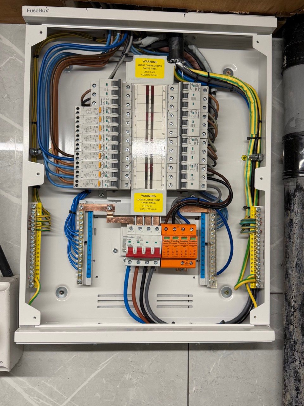 Consumer unit installation