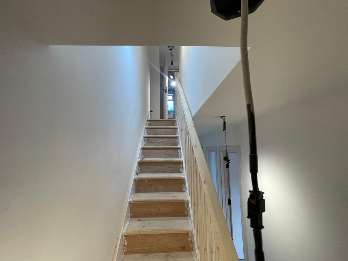 Completed loft access